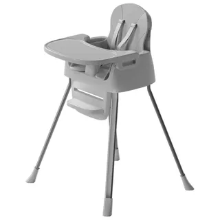 Portable Baby Highchair for Months Infants and Toddlers with 5 Point Harness Convertible Comfortable Seat for Cozy Eating Table Sit Up High Chair and Seats for Sitting Up Back Booster Feeding Chairs | Feeding Chairs with 5 Point Harness Convertible Seat, Adjustable Tray & Footrest, Dishwasher-Safe Tray & PU Leather Cushion
