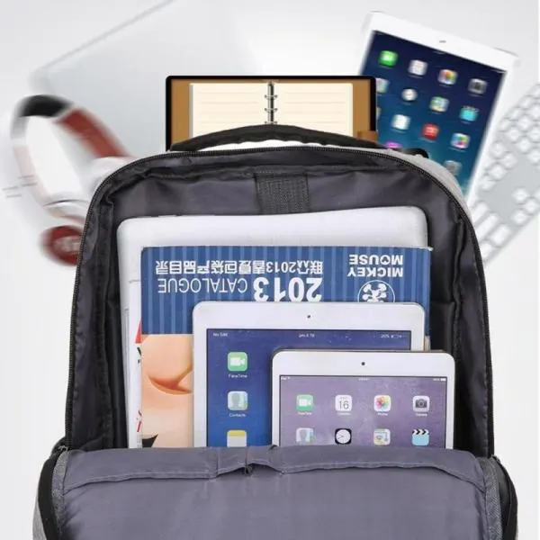 New Bulk Lot of 100 Waterproof USB Laptop Backpacks