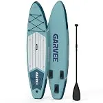Inflatable Stand Up Paddle Board 11ft*34"/10.6ft x 30", Extra Wide Paddle Boards for Adult...