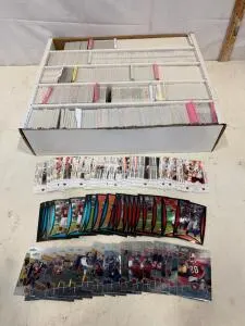 2008 Bowman Chrome, Score, Prestige NFL Football Card Lot, Tarvaris Jackson, Isaac Bruce, Cooley
