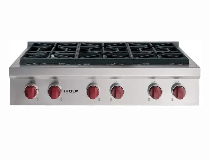 Wolf Pro-Style Gas Rangetop