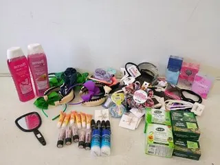 Large Mixed Lot Personal Care & Beauty: Amalfi, Dalan, Perfumes, Hair Accessories, Makeup, Soaps