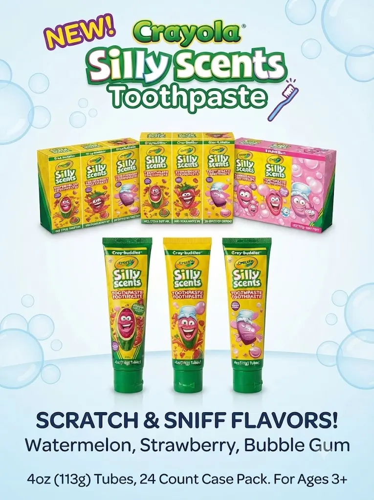 1 Pallet of Crayola Toothpaste