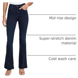 Mother Women's The Weekender Fray Jeans, Chip On My Shoulder, 32