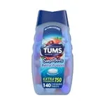 TUMS Smoothies Antacid Tablets, Heartburn Relief, Berry Fusion, 140 Count
