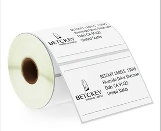 BETCKEY - Barcode Shipping & Multipurpose Labels Compatible with Zebra & Rollo Label Printer