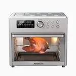 LOVMOR 26 Quart Air Fryer Oven with 9 Accessories,21-in-1 Smart Large Airfryer,Countertop...