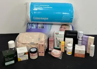 Self Care Goods — Queen Comforter, Pillow, Skincare, Makeup, Haircare & More