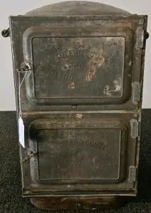 Antique Toledo Cooker Co. Conservo Steam Cooker/Oven with Copper Bottom, Circa 1907