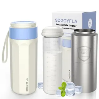 Amazon Clearance - Baby Product - SOGOYFLA Portable Breast Milk Cooler Bottles, Electric Bottle Brush 6n1 Cleaners, Wet Bags
