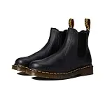 Dr. Martens Unisex 2976 Chelsea Boot, Black Nappa, 8 US Women / 7 US Men