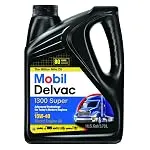 Mobil Super 96819 15W-40 Delvac 1300 Motor Oil - 1 Gallon (Pack of 4)