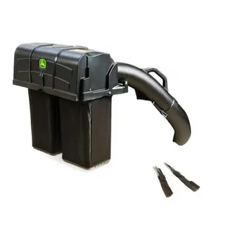John Deere Mower Bagger, Craftsman Gas String Trimmer, Kobalt Air Compressor