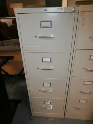 Legal size file cabinet