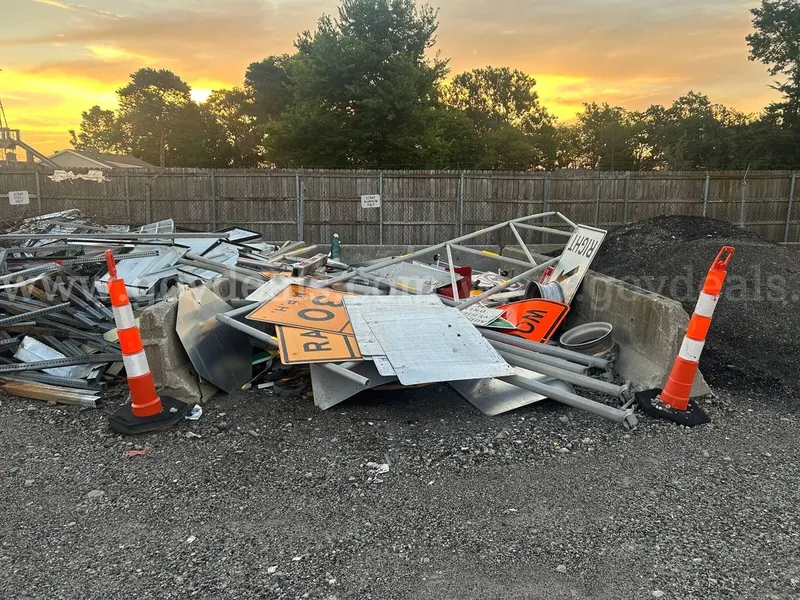 Scrap Metal Estimated at 5 Tons in Total