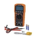 Klein Tools MM420 Digital Multimeter, Auto-Ranging TRMS Multimeter, 600V AC/DC Voltage, 10...