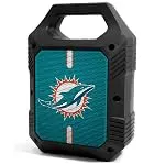SOAR NFL ShockBox XL LED Wireless Bluetooth Speaker, Miami Dolphins