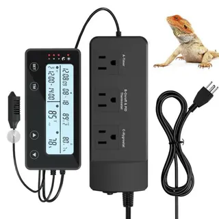 Pet Products - SUKEOPET Reptile Temperature Controllers, SHFOUZY CarePets Eye Defense Wipes, Dog Beds