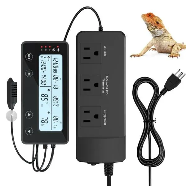 Pet Products - SUKEOPET Reptile Temperature Controllers, SHFOUZY CarePets Eye Defense Wipes, Dog Beds