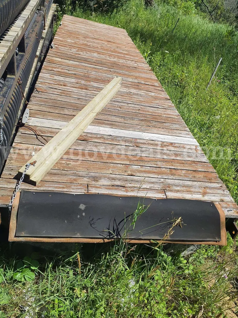 Wooden Main Dock with Plastic Floats 6' x 24'