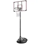 Tzou Portable Basketball Hoop System Stand with 32 Inch Back