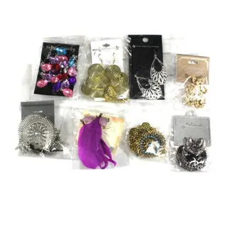 Wholesale 700 Pairs Ladies Big Size Jewelries Mixed Dangling Earrings