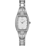 Timex Women's Main Street 22mm Watch - Two-Tone Bracelet Silver Dial Two-Tone Case