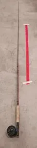 9 ft 2-Piece Fly Fishing Rod and Reel Combo with Cork Handle