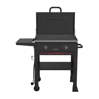 Seasonal - Daytona Gas Grill, Peak Glass Panel Aluminum Deck Railing, Sundara Propane Patio Heater - Est Retail $992
