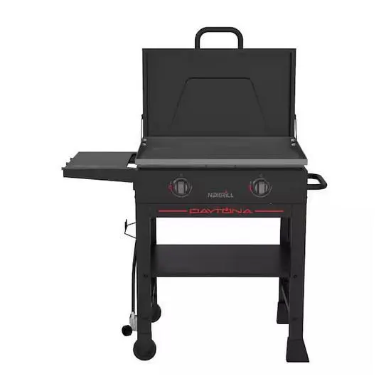 Seasonal - Daytona Gas Grill, Peak Glass Panel Aluminum Deck Railing, Sundara Propane Patio Heater - Est Retail $992