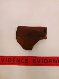 Tagua Gunleather Brown Suede IWB Holster, Metal Clip, Fits Compact Pistols, Right-Hand Draw