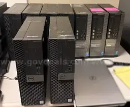 Lot - 10 Used - Dell Optiplex PC's - Assorted Models