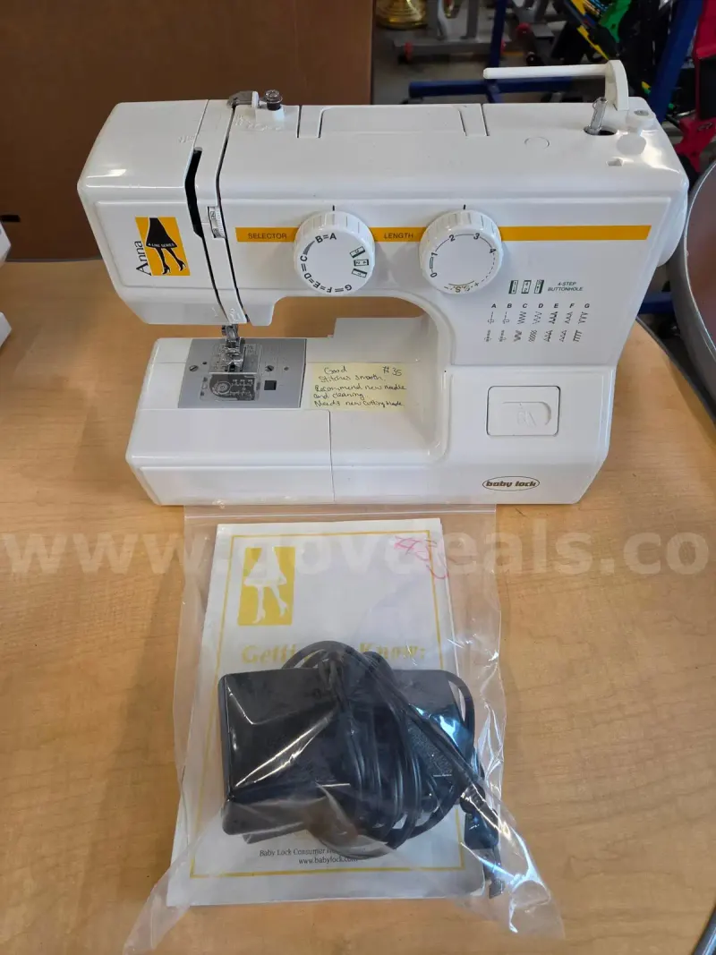 Baby Lock A-Line Series Anna Sewing Machine #35