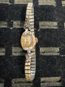 Vintage Gruen Ladies' Mechanical Wristwatch with Decorative Bracelet