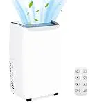 Portable Air Conditioners 12000 BTU AC Unit Room Floor Air Conditioners with Multi-Speed F...