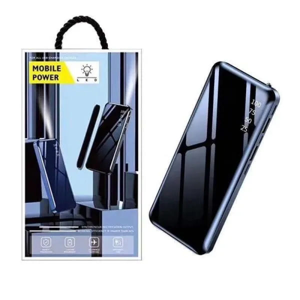 New 40set -6000mah Power Bank Fast Charge External Battery Pack LCD Po