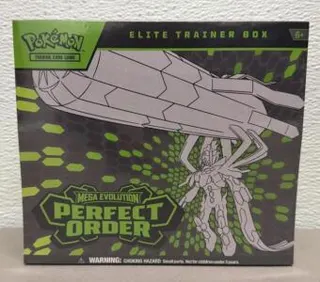 Pokémon TCG Mega Evolution: Perfect Order Elite Trainer Box with Tyrunt Promo Card