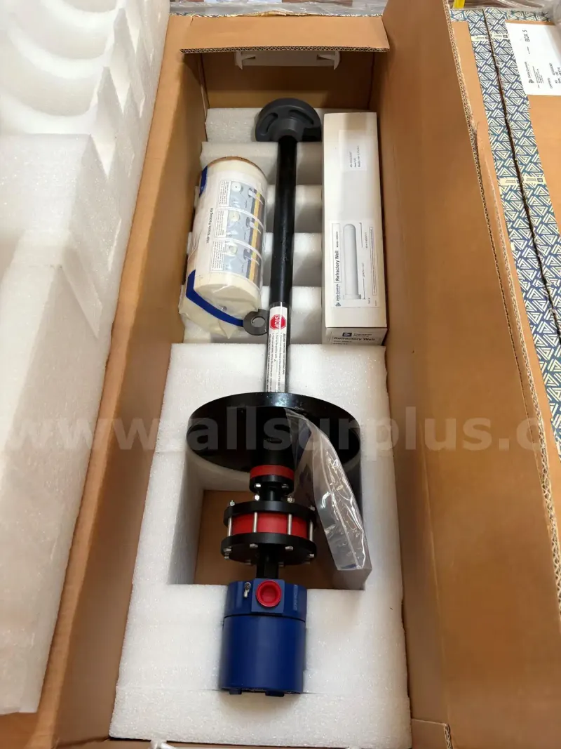 Thermocouple Assemblies, Clause Sulfur Recovery Service, W/ Nozzle Packing Kit, Refactory Well, FlushGas Contol, Qty 15