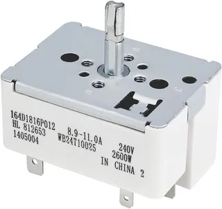 Wb24t10025 Infinite Switch Replace for GE Stove Parts, 8 Inch
