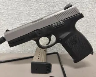 Smith & Wesson SW9VE 9mm Pistol, Stainless Slide, 4" Barrel, 16+1 Capacity, Polymer Frame, SN: DYJ5211