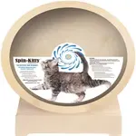 Penn-Plax Spin-Kitty 29.5 Inch Cat Exerciser Wheel - Treadmill for Running, Spinning, and...