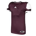 adidas Boy's Press Coverage Football Jersey Onix/White Medium