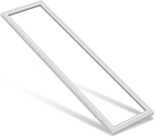 Upgraded 241786006 241786014 Freezer Door Gasket Compatible for Frigidaire Refrigerator Freezer Door Seal 241786002 241786010 FFHS2611PF4 FGHS2631PF4A Gray-White