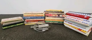 27 Assorted Cookbooks, Spiral And Hardcover, 1960s–2000s, Taste Of Home, Idaho, Wilbur