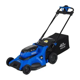 Kobalt Electric Push Lawn Mower, Master Forge Kerosene Patio Heater, Suncast Deck Box