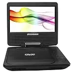 Sylvania Portable DVD Player SDVD7027-C, 7-Inch, Swivel Screen, Black
