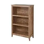 OneSpace Eleanor 2 Shelf Bookcase, White Oak