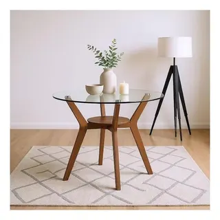 Mixed Lot - New Classic Home Dining Table, Lacoo Fireplace TV Stand, Husky Drain Auger - Est Retail $3,450- 1plt
