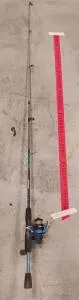 Shakespeare Amphibian Spinning Combo, 5'6" Medium Power, 30 Size Reel