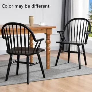 Furniture - Hughes Windsor Dining Chairs, Rosalind Wheeler Sofa Table, Latitude Run Dresser
